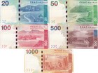 Hong Kong 20 50 100-1000 Dollars 2013-2015 P 341d-343d 344e 345c Unc Boc Set 5 P