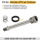 For Honda Rear Yoke Joint Drive Shaft Fourtrax Foreman Trx450s es fm fe 98-04
