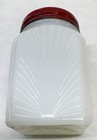 Vintage Hazel Atlas Milk Glass Dutch Boy   Girl Sugar Shaker