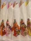 Vintage Chopstick Sleeves Handcrafted Origami Kimonos And Geisha 10 Sets