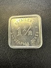 Vintage Illinois Retailers 1-1 2 Cent Occupation Token Dept Of Finance