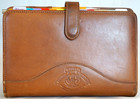 Rare Genuine Vintage Ghurka Marley Hodgson Compact Organizer Ge3 Dark Tan L2