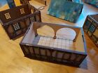 Small Collection Of Wargame Scenary   Village  10 Mdf Houses Part Painted  New