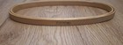Vintage Duchess Oval Embroidery Hoop Wooden 9 X 5 Inches Felt Lined Made In Usa