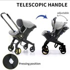      Brand New 2-in-1 Baby Stroller   Car Seat     Gray     