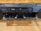 Sony Cfs-w404 Portable Stereo Double Cassette Vintage Boombox Radio