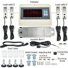 Livestock Scale Kit Cattle Hogs Sheep Goats Pigs Squeeze Chutes 10 000 Lbs Cap 