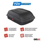 Omac Car Rooftop Cargo Box Luggage Carrier 9 5 Cubic Feet Carbon Fiber Textured