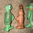 Lot Of 5 Vintage Walt Kelly Pogo Possum Comic Vinyl Doll Figures Set 1969