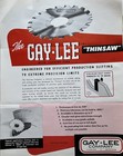 Collection Of 1950   s Gay-lee Co  Saw Blade Flyers  Spec Sheets   Ephemera Off3