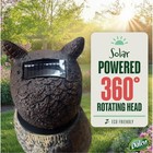 Dalen Sol-r Solar wind Powered Owl Decoy Pest Deterrent With Rotating Head  18   