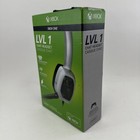 Pdp Xbox One Lvl 1 Chat Gaming Headset Noise Cancelling Mic New In Box