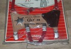 Hubley Toy Chest Holster    vintage  1950s 60s Suspenders Replica Colt Detective