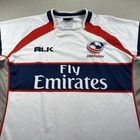 Usa Rugby Jersey Shirt Mens Xxl White Home Kit World Cup Team 2014-2015 Season