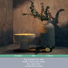 Blueme Focus Candle   Eucalyptus   Lime   5 Wick - Refillable 45oz  White