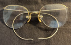 Vintage Univis Eye 1942 Gold Filled Eye Glasses W  Case   Registration 362564