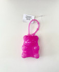 New Bath   Body Works Pink Gummy Bear Pocketbac Holder Keychain Key Fob