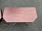 Matched Pair Of Game Tables Classical Mahogany Empire American 1825