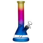 10 Inch Heavy Glass Bong Water Pipe Smoking Bong Beaker   14mm Bowl Hookah Usa
