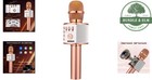 Portable Wireless Karaoke Microphone With Bluetooth Speaker For Smartphones