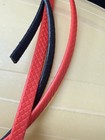 Full-size Latex Football Bladder   Red Tacky Diamond Pattern Lace   Lace Tool