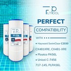 Fp   1756 Pool Filter Cartridge Compatible With C2030  Pa56l Models  240 Sq Ft  4p