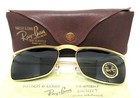 Ray-ban Usa Vintage 50s B l Nos Rare Signet Deluxe Classic W1305 New Sunglasses