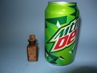 Antique Tiny Morphine Sulfate Hypodermic Tablets Bottle  Parke Davis