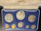 Barbados  1973 Proof Set With 8 Coins  Km  ps1  1 927 Troy Oz Silver