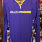 Adidas Los Angeles Sparks Wnba Shooting Stars Warm Up Jersey Size Xl