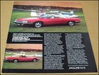 1988 Jaguar Xj-s Convertible Print Ad Car Automobile Advertisement Vintage