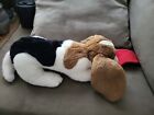 Vintage Avanti Baby Animals Applause Beagle Basset Hound Puppy   Sock Plush