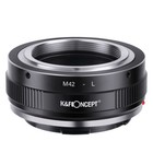 K f Concept M42-l Lens Mount Adapter Manual Focus For M42 Lens To L Mount Camera