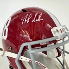 Autographed signed Nick Saban Alabama Crimson Tide Fs Full Size Helmet Bas Coa