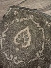 Vintage Silver Beaded Purse Evening Bag