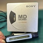 Sony Md Walkman Mz E55 Digital Mega Bass Portable Player Working Excellent Used