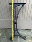 Vintage Antique Cast Iron School Desk Legs  adjustable 
