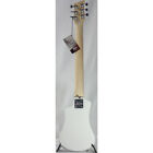 Hofner Shorty Guitar White Limited Travel Electric Guitar W  Gigbag  New 
