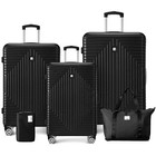 Luggage Sets 5 Piece Hard Shell Suitcases Travel Suit Case Set Tsa Aproved Lock