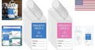 Cruise Ready  100 Waterproof Clear Luggage Tag Holders With Loops For 2025-2026