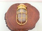 Solid Polished Brass Nautical Passageway bulkhead Light