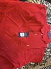 Polo Ralph Lauren Men   s Red Long Sleeve Slim Fit Polo In Xxl