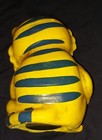 Vintage 1960s Chalk Ware 7    Yellow Tiger Bank 
