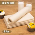 Cheese Cloths For Straining  6pcs 20x20 Inch Grade 100 Cheese Cloth  Reusable   