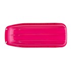 Lucky Bums Kids 48 Inch 1 Person Plastic Snow Toboggan Sled With Pull Rope  Pink