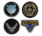 Stargate Sg-1 Atlantis Uniform costume Patch  4pc Set - Hook Fastener 