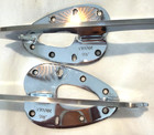 John Wilson Ice Figure Skates Blades Coronation Comet 9 5  Sheffield Uk  used 
