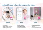 Vtech Vc1405 Smart Baby Monitor     Over   the   crib Wifi Camera     5  Hd Screen     New