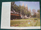 1971 Amtrak Railroad Menu Salt Lake City Utah Railway Train Dining Car Service