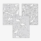 Camo Pattern Set  2 - Reusable Airbrush Stencil Template